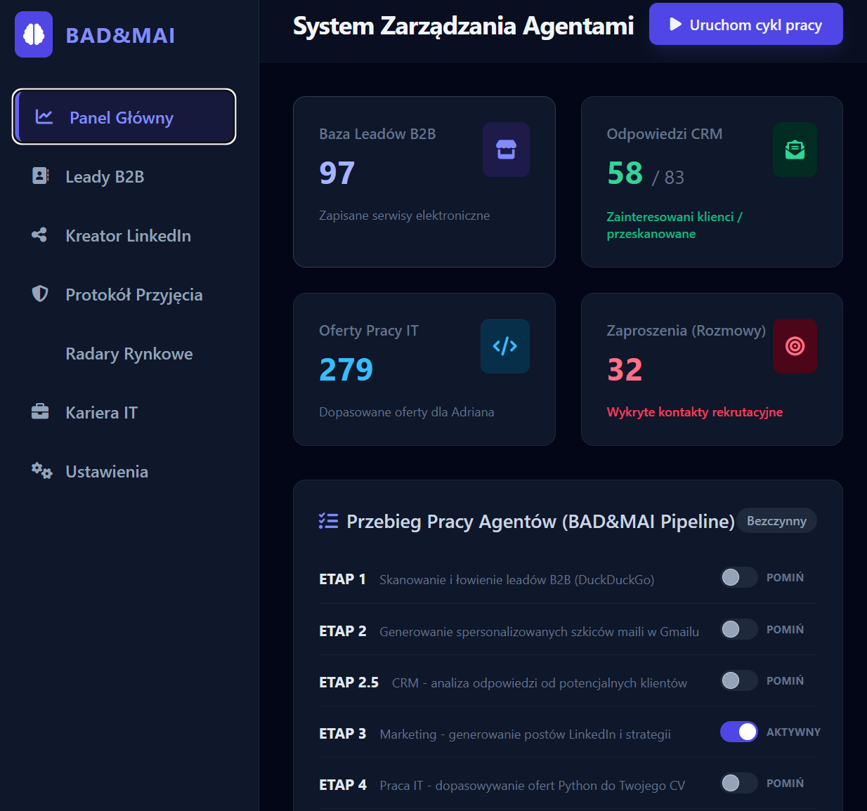 Automatyzacja BAD&MAI